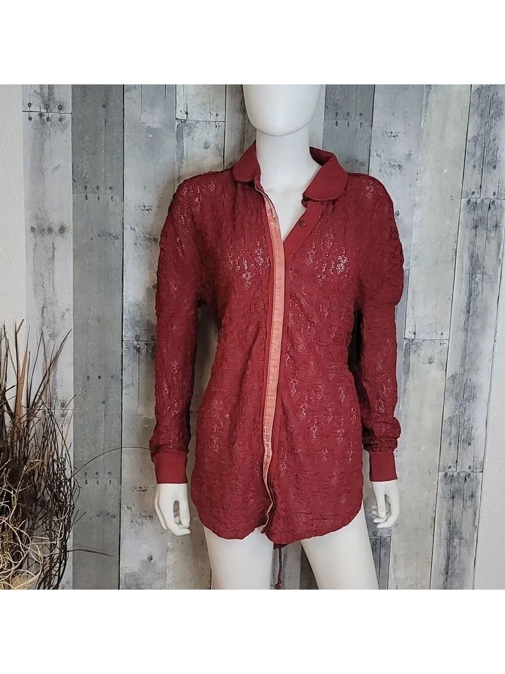 Free People Must Have Tunic In Red - Picture 2 of 11